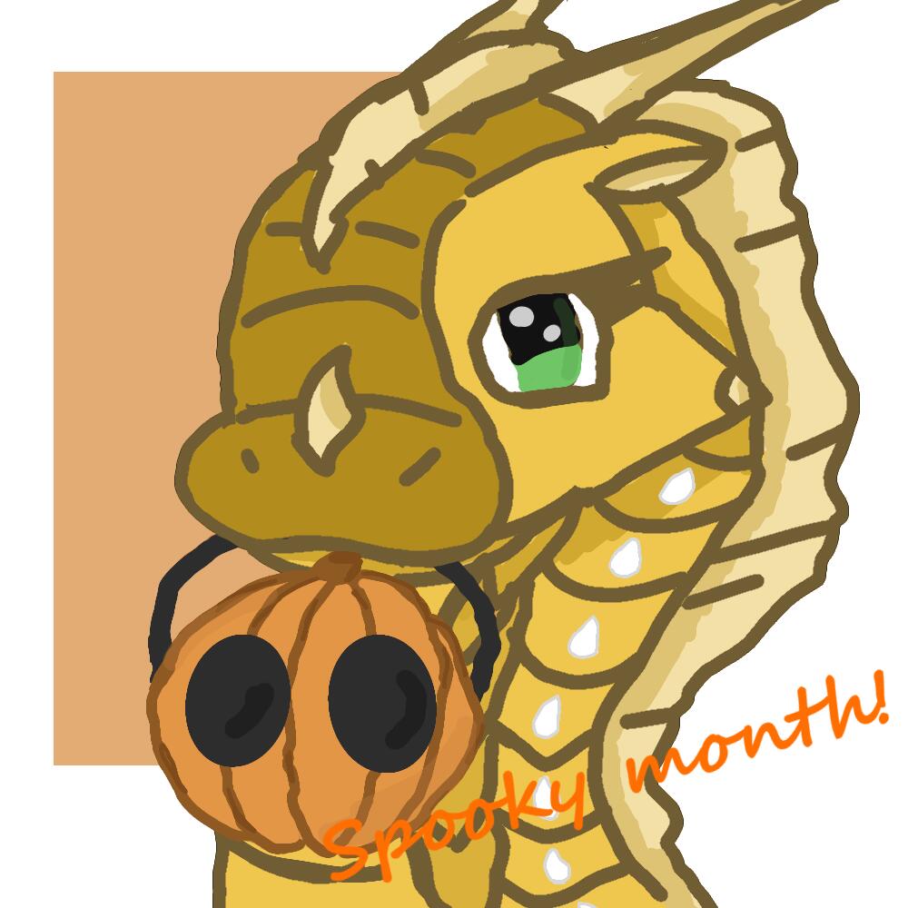 It's a spooky month!
Не так уж и жутко на самом деле...