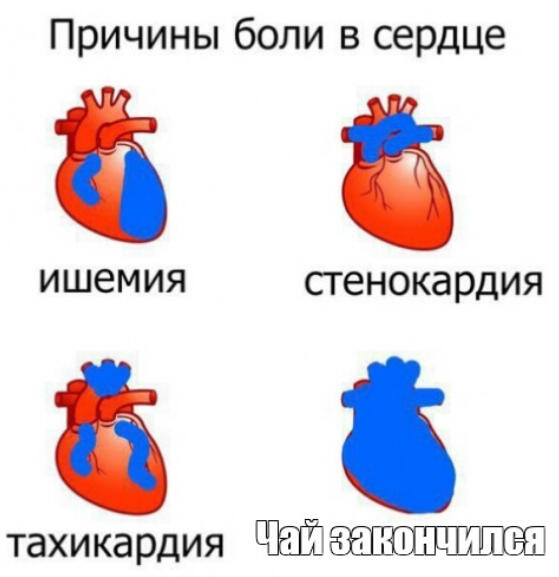 чай закончился