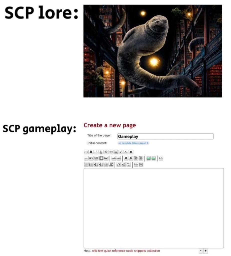 Мем от SCPs покинул вас