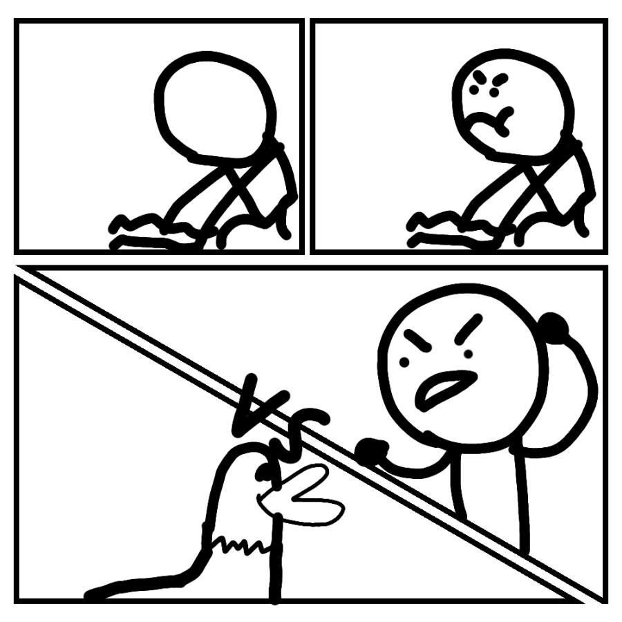 Утка vs человек