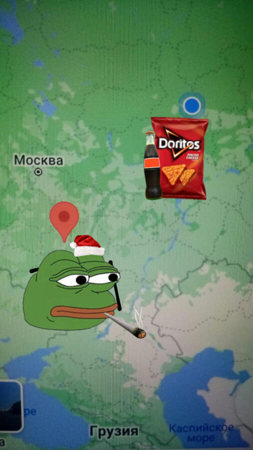 За едой