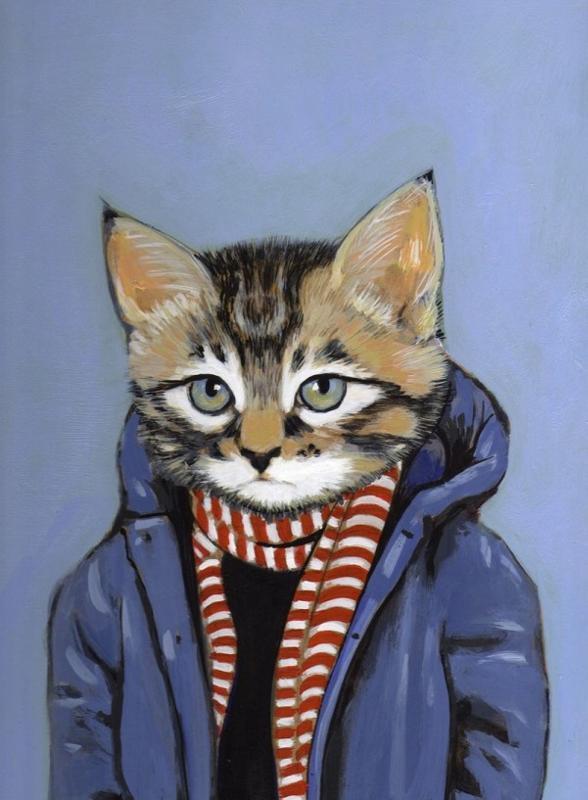 Выбираем кто из них будет директором Cat Electronic :  1 Кот в шарфе...