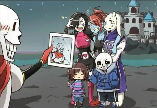 Немного undertale