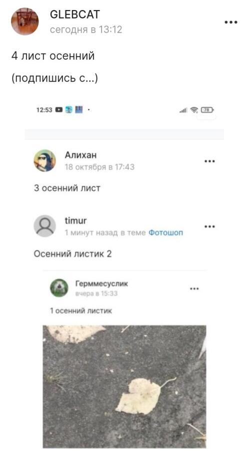 Лист 5 осенний
