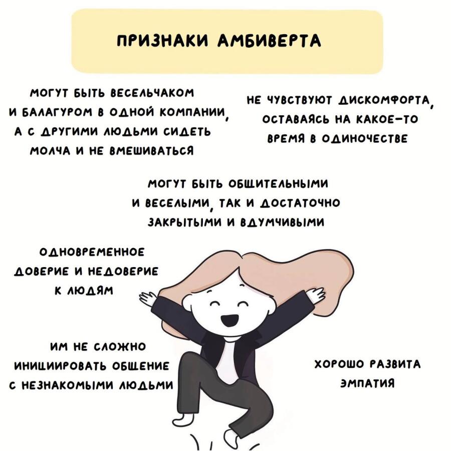 Когда не можешь понять кто ты: интроверт или экстраверт.✨️🪄