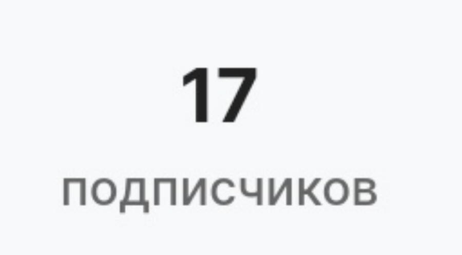 Ещё 2 подписчика, и я выйду в топ 100! Давайте поднажмём!