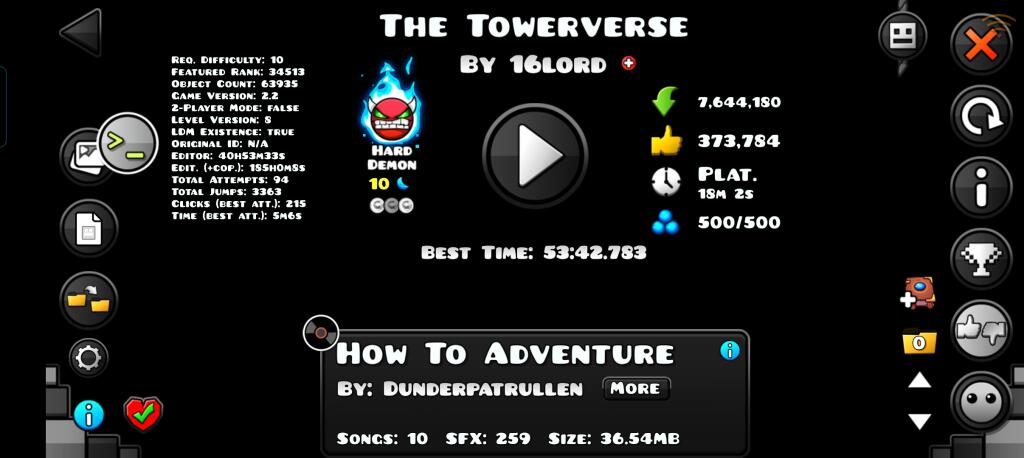 Я прошёл The towerverse, мне понравилось