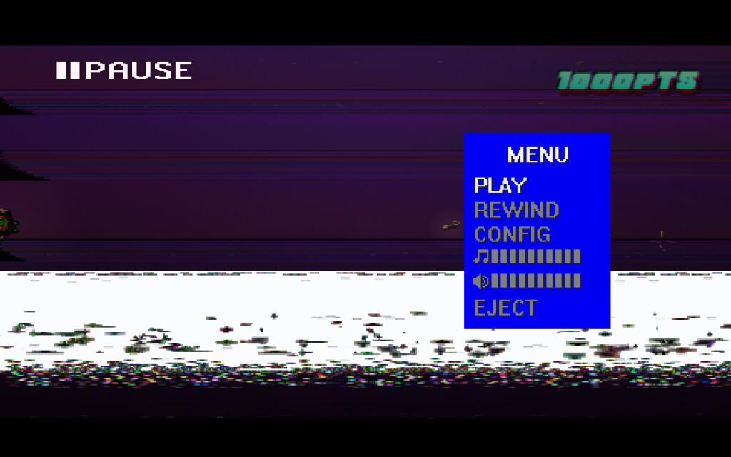 Скриншот из Hotline Miami с персонажем в белой одежде, стоящим у окна, и надписью OPTS в углу (2 из 3)