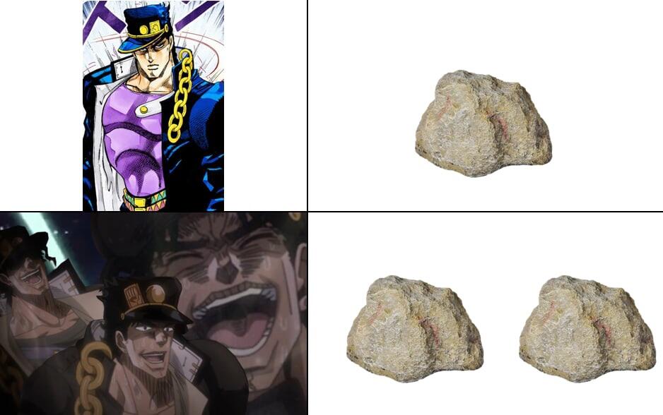 Мем по джоджо