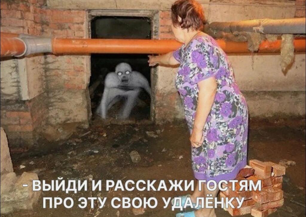 Интересная у него удаленка