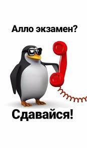Школьники перед экзаменом