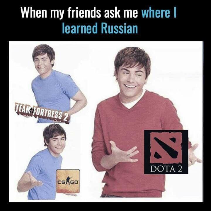 Pov : друзья спрашивают, где я выучил русский язык? Так же я: