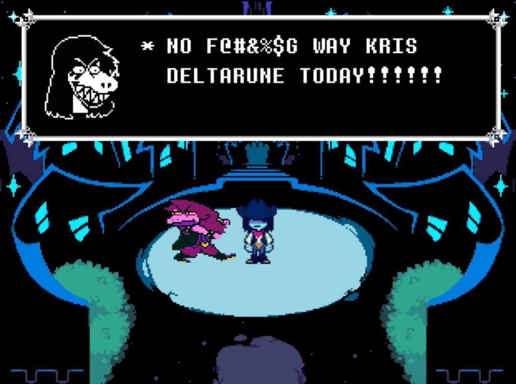 Deltarune chapter 3&4 in three f*****g milliseconds
И я щас не шучу, сегодня пройдет/уже прошел Nintendo Direct на котор
