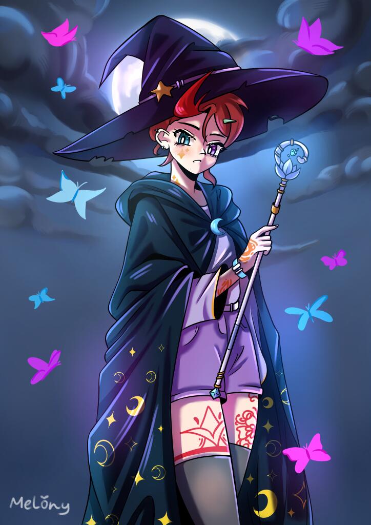 ✨Evil style✨ Готово! Бестекстурное наполовину плоское нечто, ахахаха...