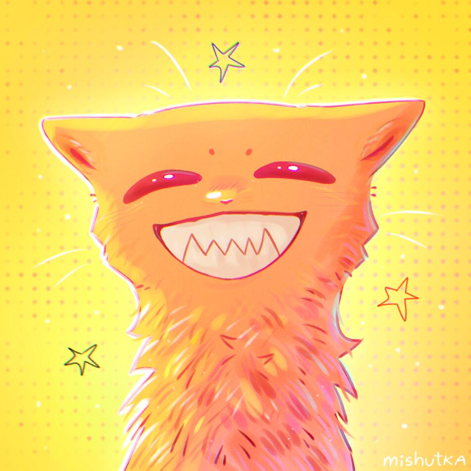 Редравчик прошлогоднего котика :3