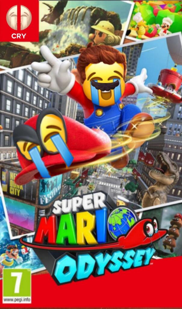 ты когда задумался и случайно удалил свой прогресс в super mario odyss...