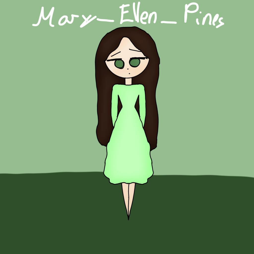 Ну, если Melony нарисовала Melody, то я решила нарисовать Mary Ellen Pines. На самом деле, Mary вообще не развитый перс.