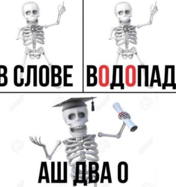 Скелет гений