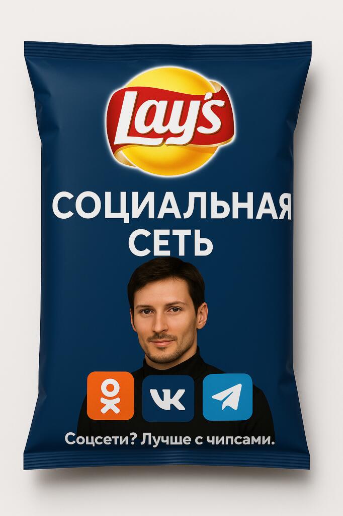 Lay's со вкусом Социальных сетей.