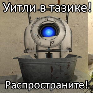 Уитли в тазике